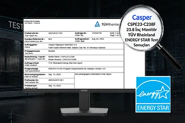 Casper-CSPE23-C238F-23.8-inç-monitör-tüv-rheinland-energy-star-test-sonucları
