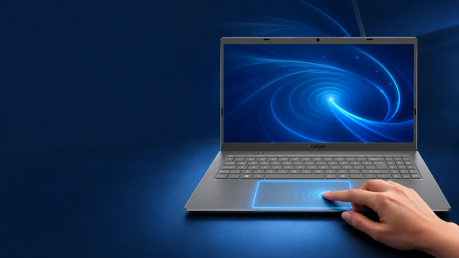 Casper Nirvana C100 laptop bilgisayar c100_touchpad
