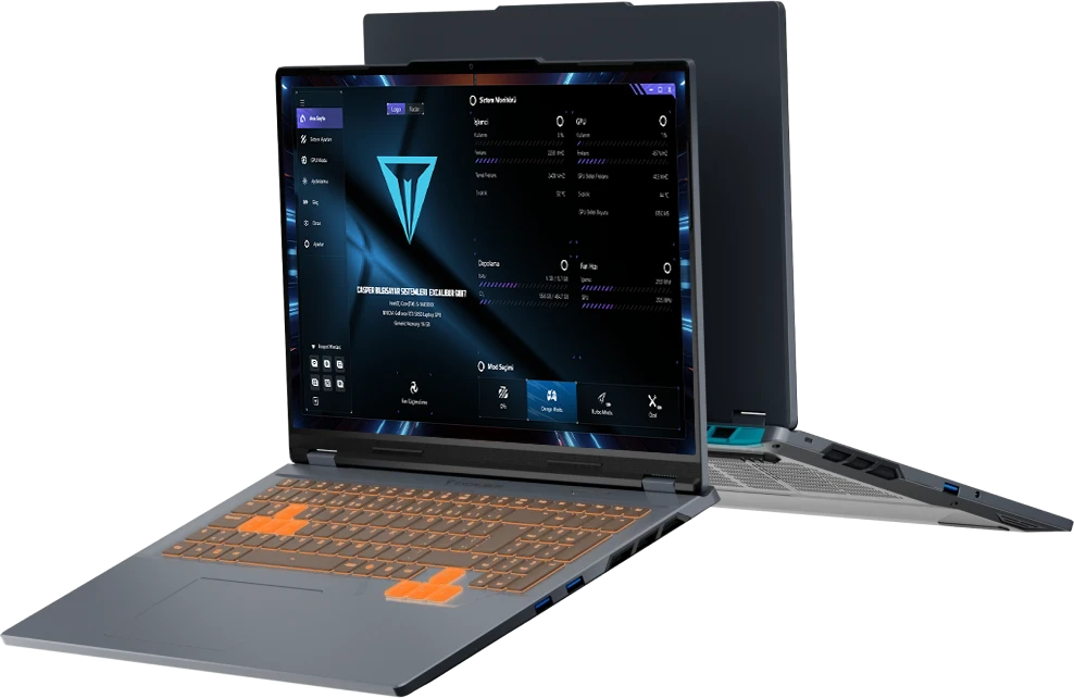 Excalibur G887 laptop oyun bilgisayari excalibur_g887_kontrol-merkezi