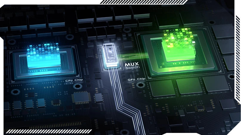 Excalibur G887 laptop oyun bilgisayari excalibur_mux_switch