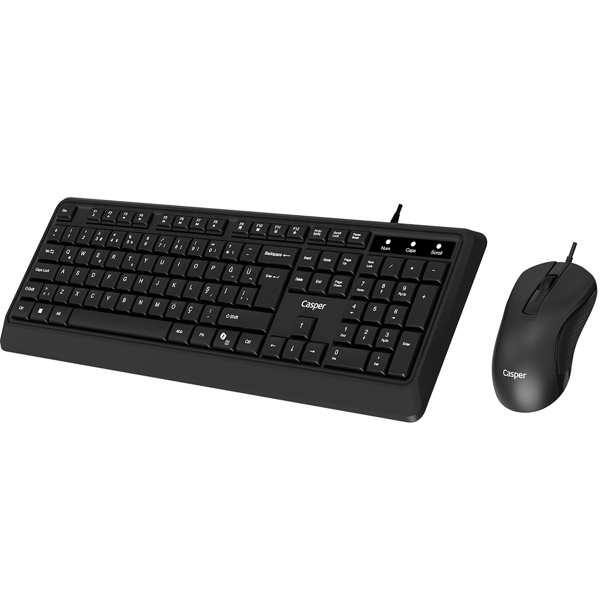 Casper D2D2 Kablolu Klavye ve Mouse Set ZP.CS-D2D2-F-S