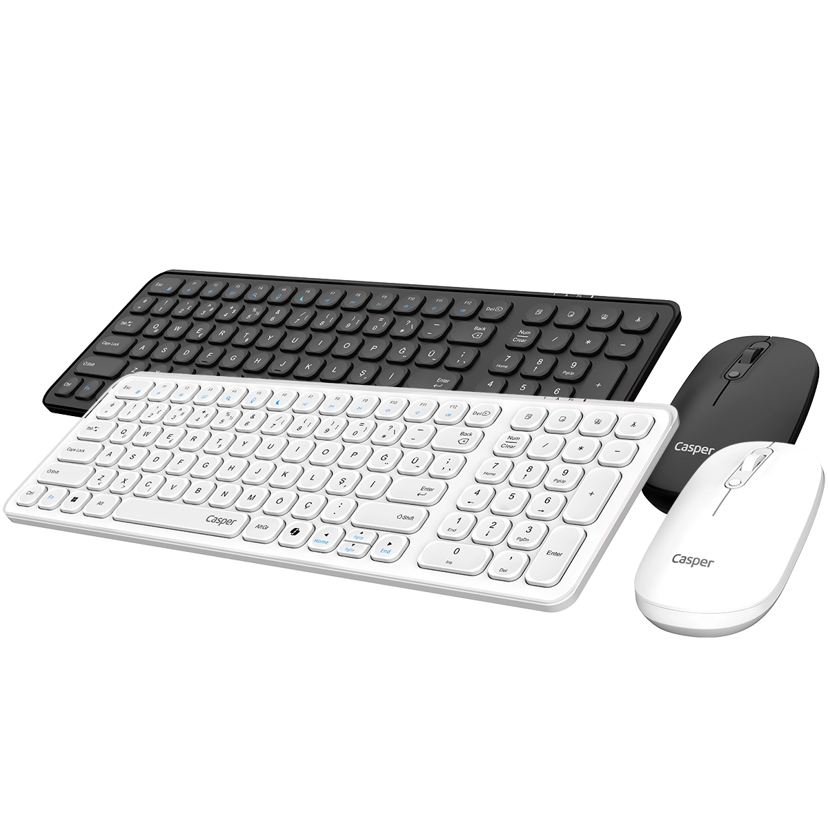 Casper D300 Kablosuz Klavye ve Mouse Set ZP.CS-D300-S