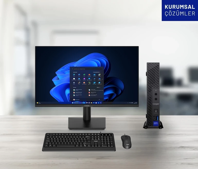 Casper Nirvana M400 mini pc m400-klavye