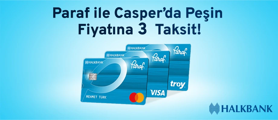Casper Ürünlerinde Vade Farksız Taksit Seçenekleri