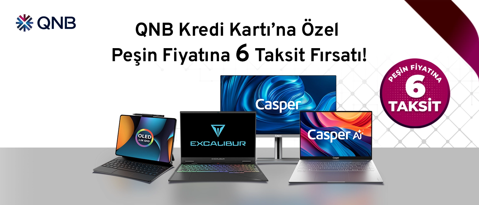 QNB Kredi Kartı'na Özel Peşin Fiyatına 6 Taksit Fırsatı!