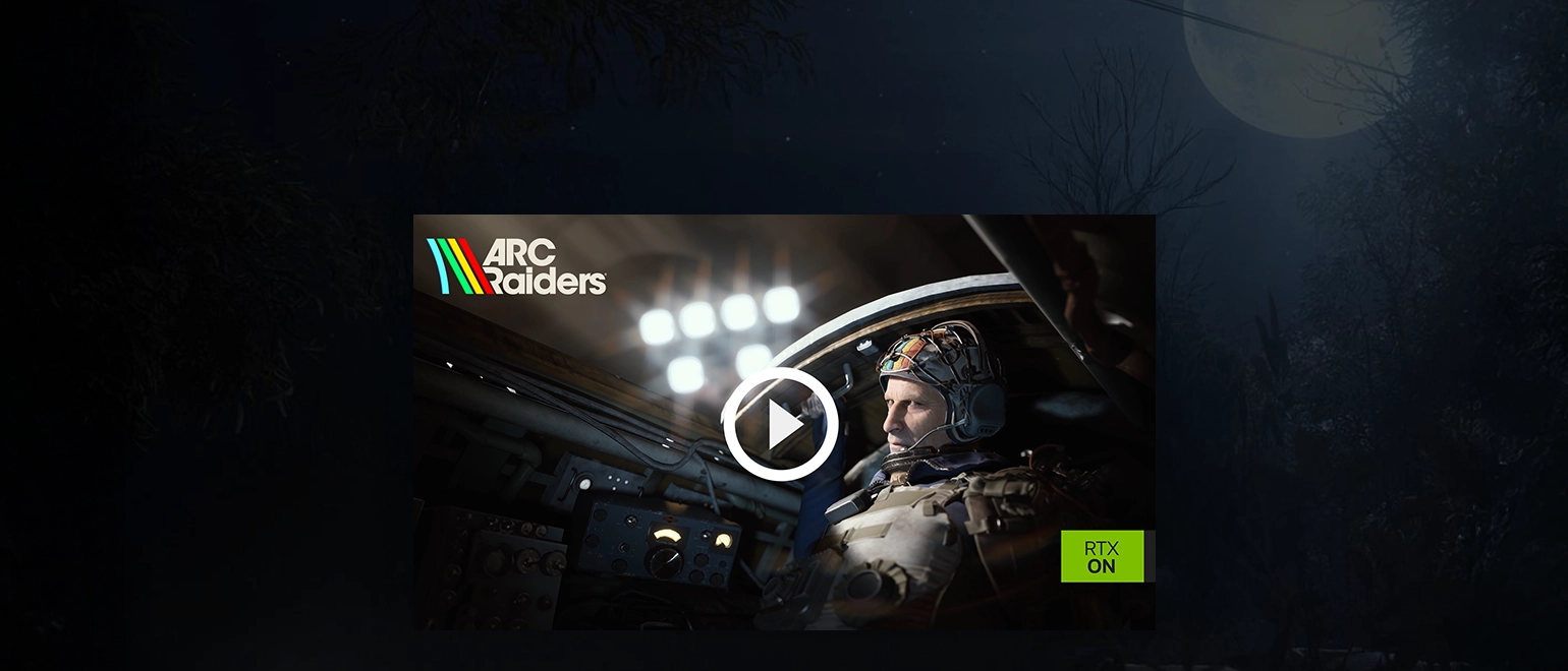 GeForce RTX 50 Serisi İle Arc Raiders'ı Deneyimleyin.