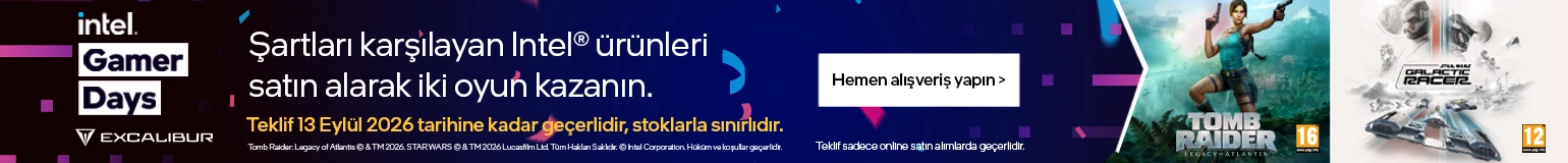 Excalibur G915 laptop oyun bilgisayari ıntel_gamer_days